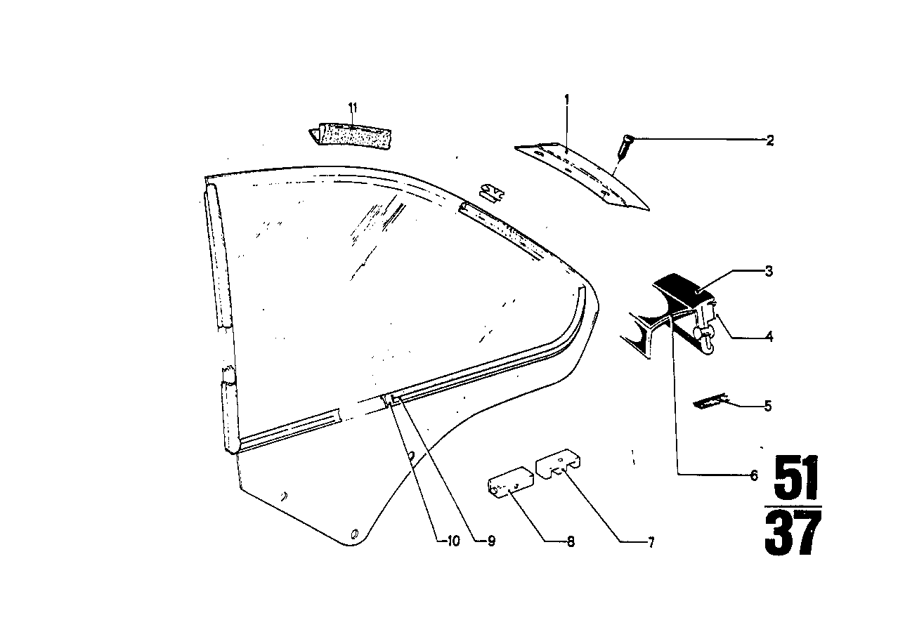 BMW 51376740175 Gasket