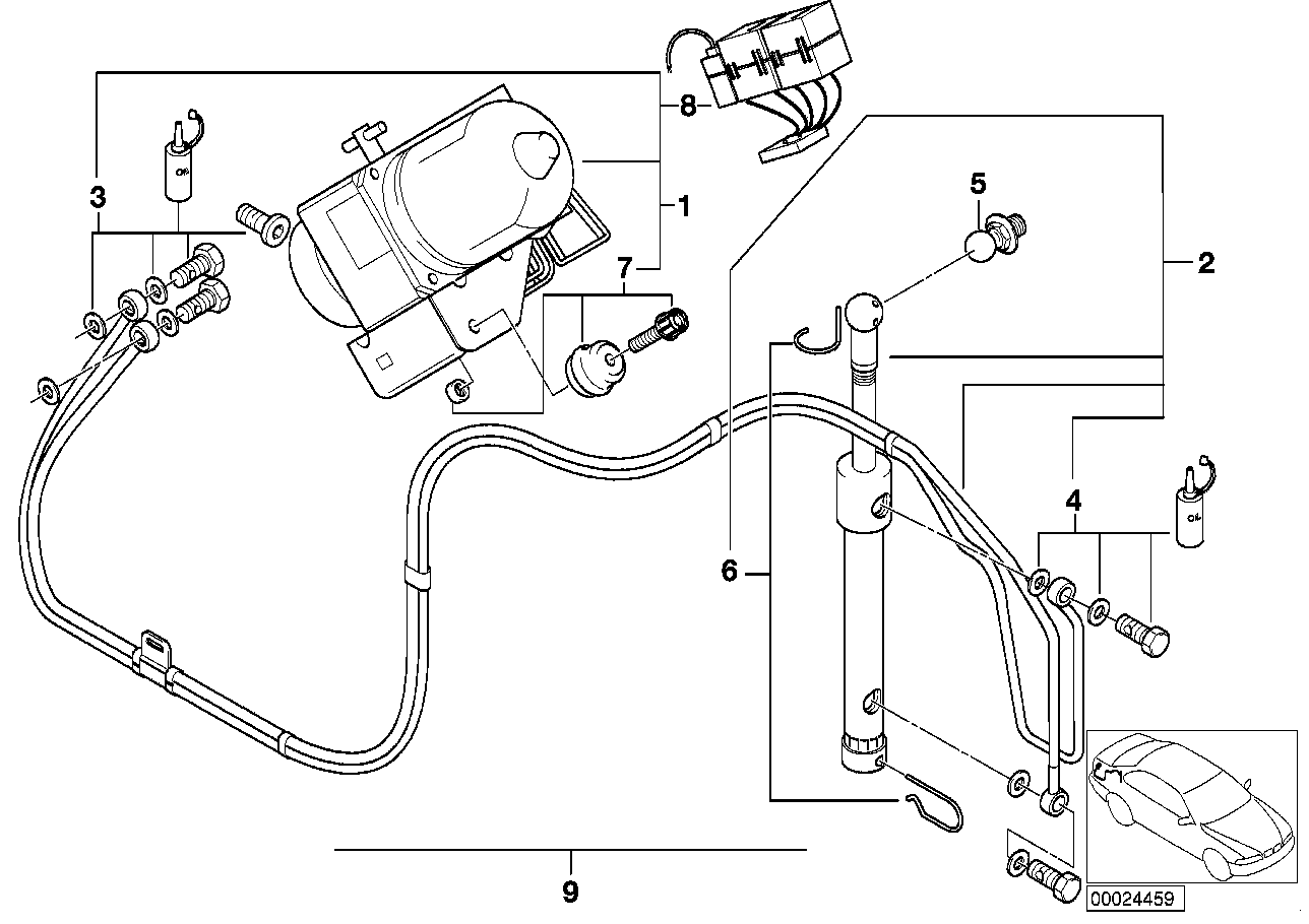 BMW 54342497599 Hydraulic System