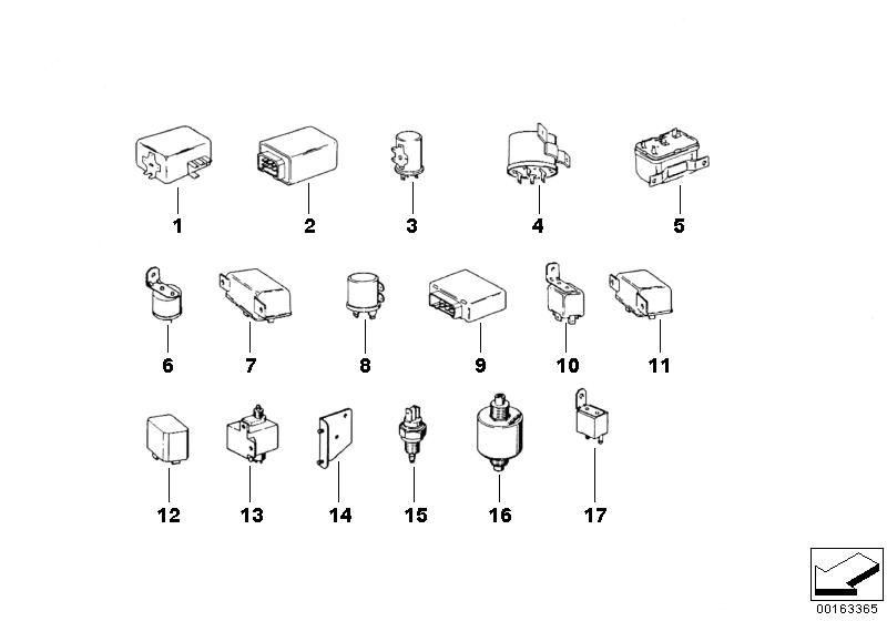 BMW 61311363111 Change Over Relay