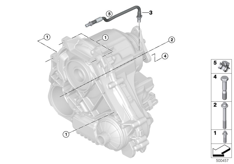 BMW 27108485077 VENT PIPE