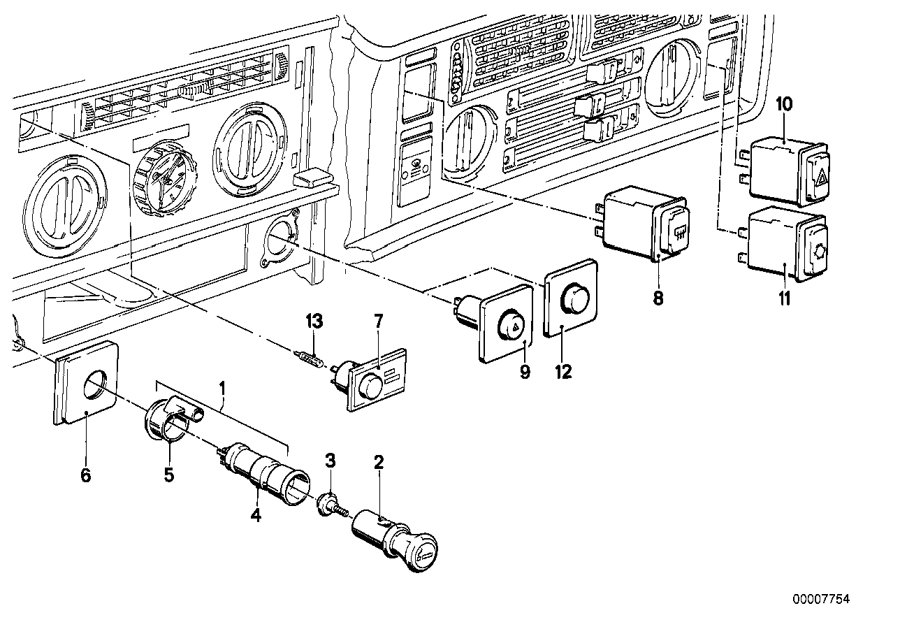 BMW 61341366848 Clamping Bush