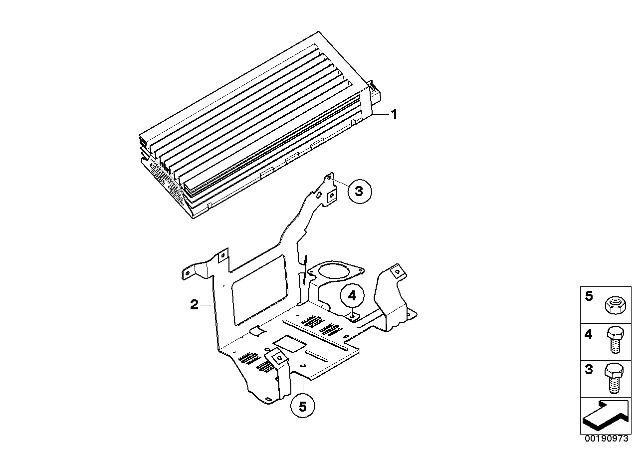 BMW 65127846908 Amplifier, Individual Audio System