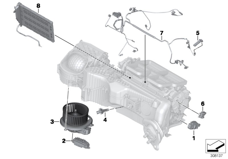 BMW 64119230594 Auxiliary Heater