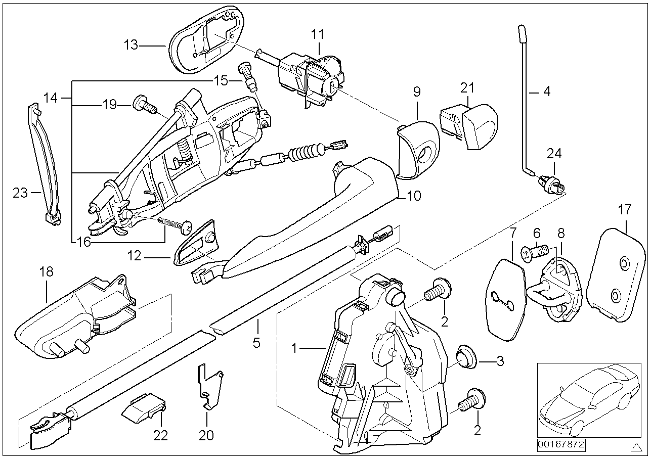 BMW 51217049951 Fillister Head Screw