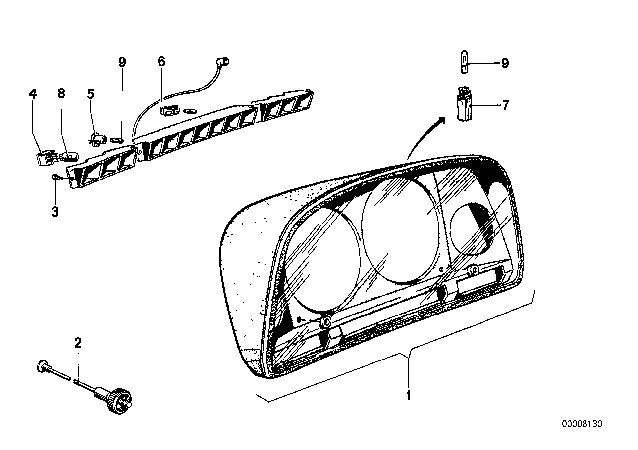 BMW 62111366740 Bowden Cable