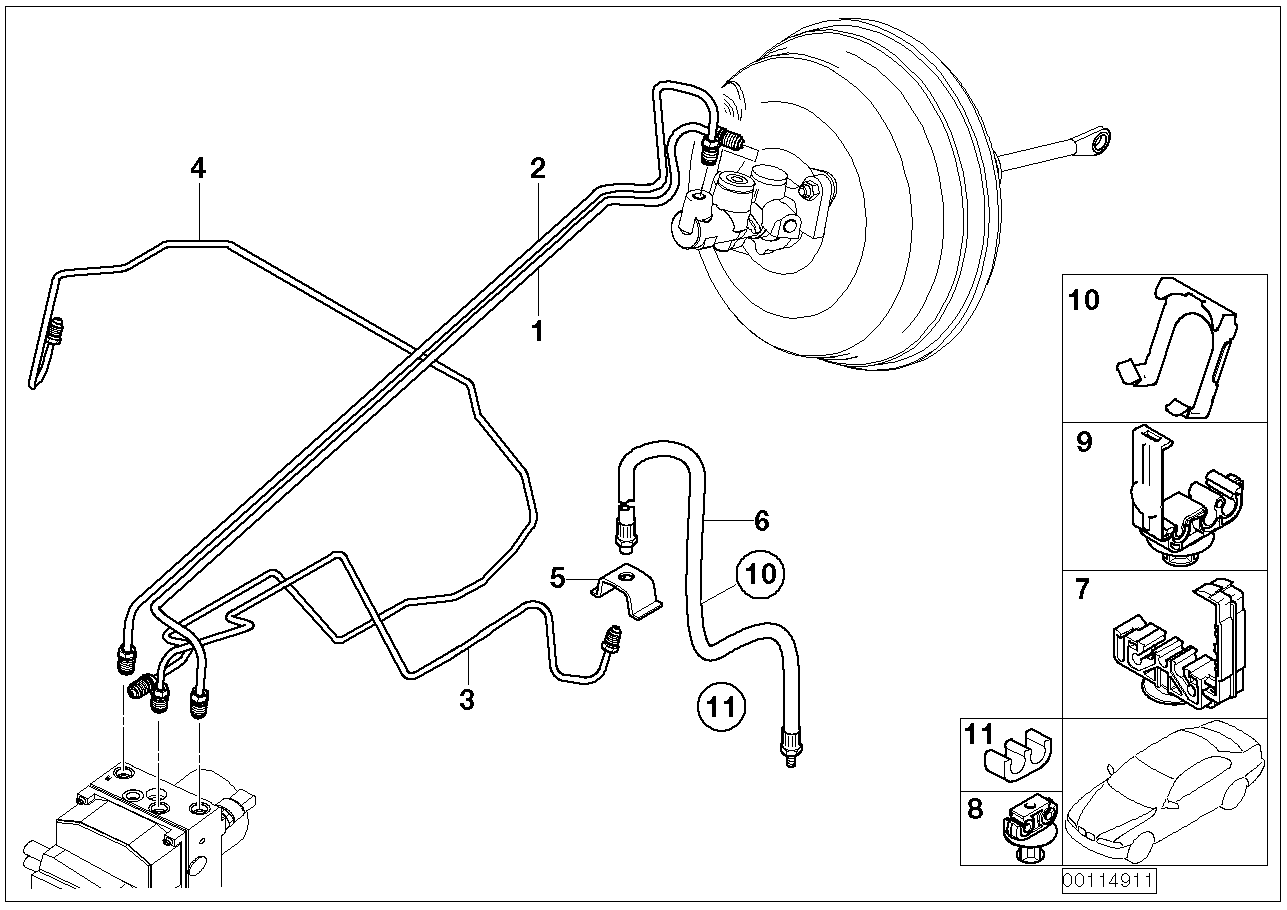 BMW 34326762211 Pipe