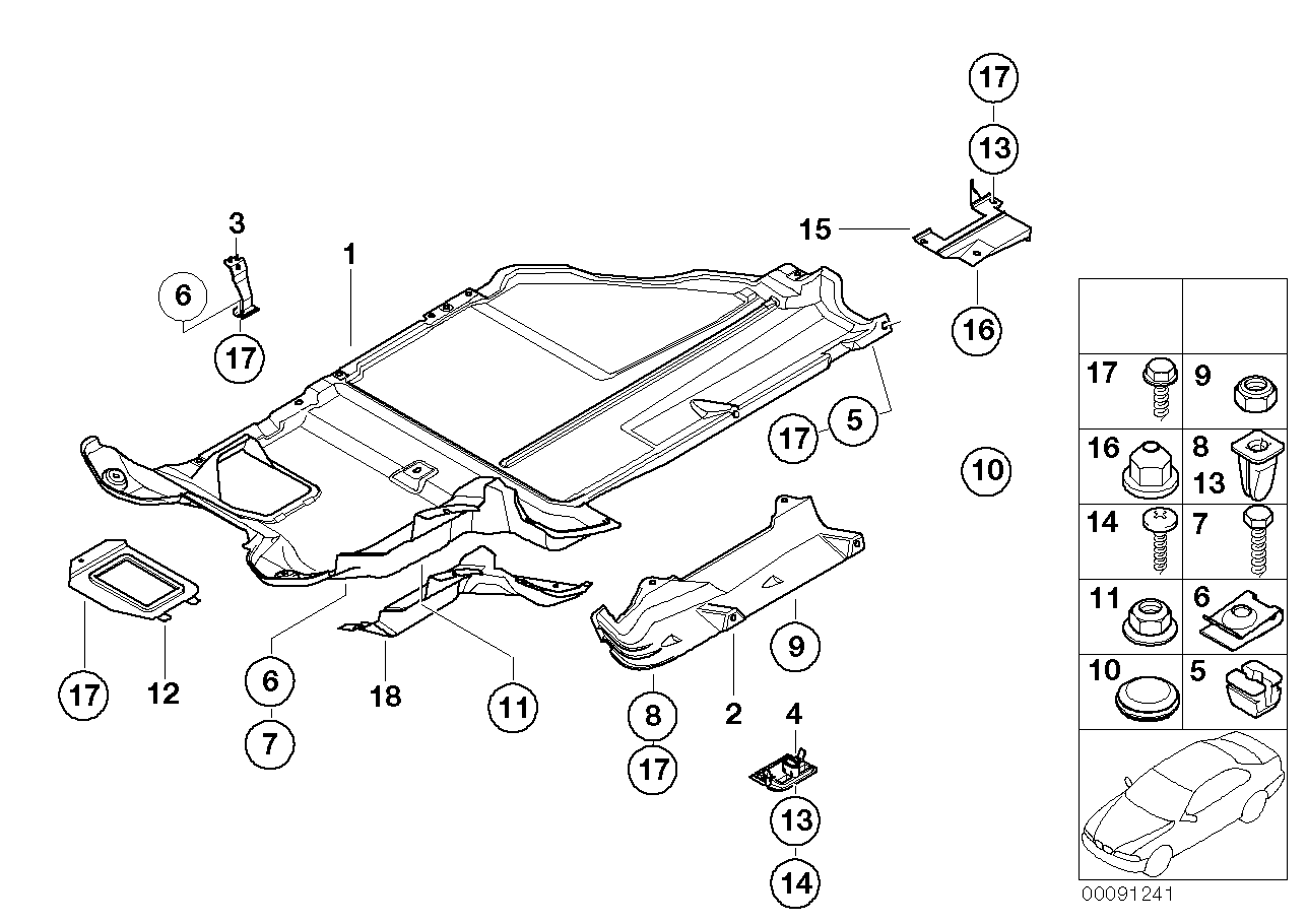 BMW 51718398169 Support Lifting Platform