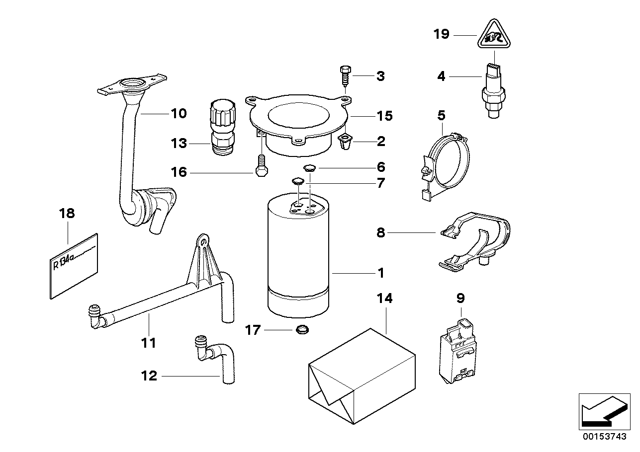 BMW 07119901216 Hex Head Screw