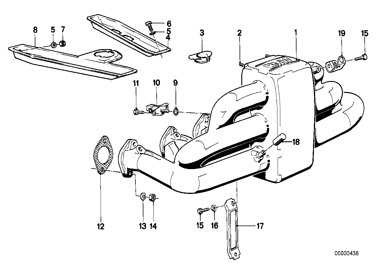 BMW 13541274071 Bracket