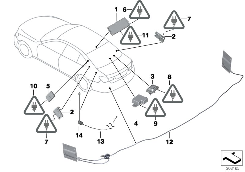 65209118262 BMW Trap Circuit