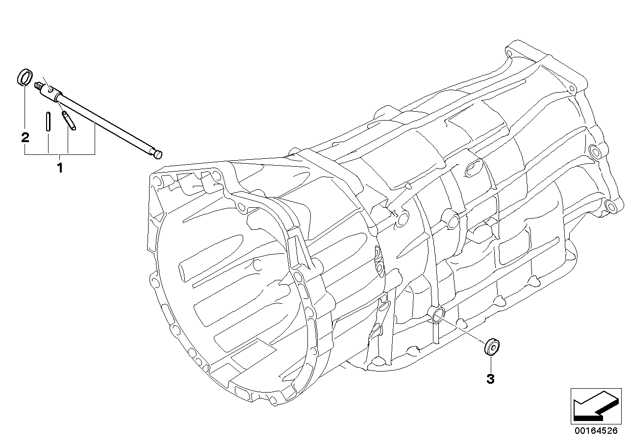 BMW 24277572606 Shaft Seal