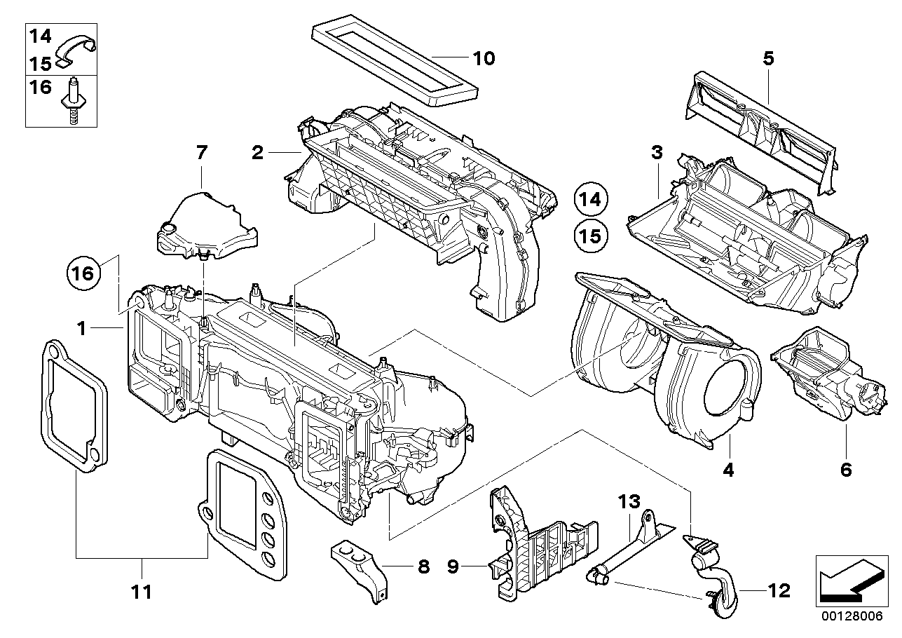 BMW 64116933931 Threaded Bolt