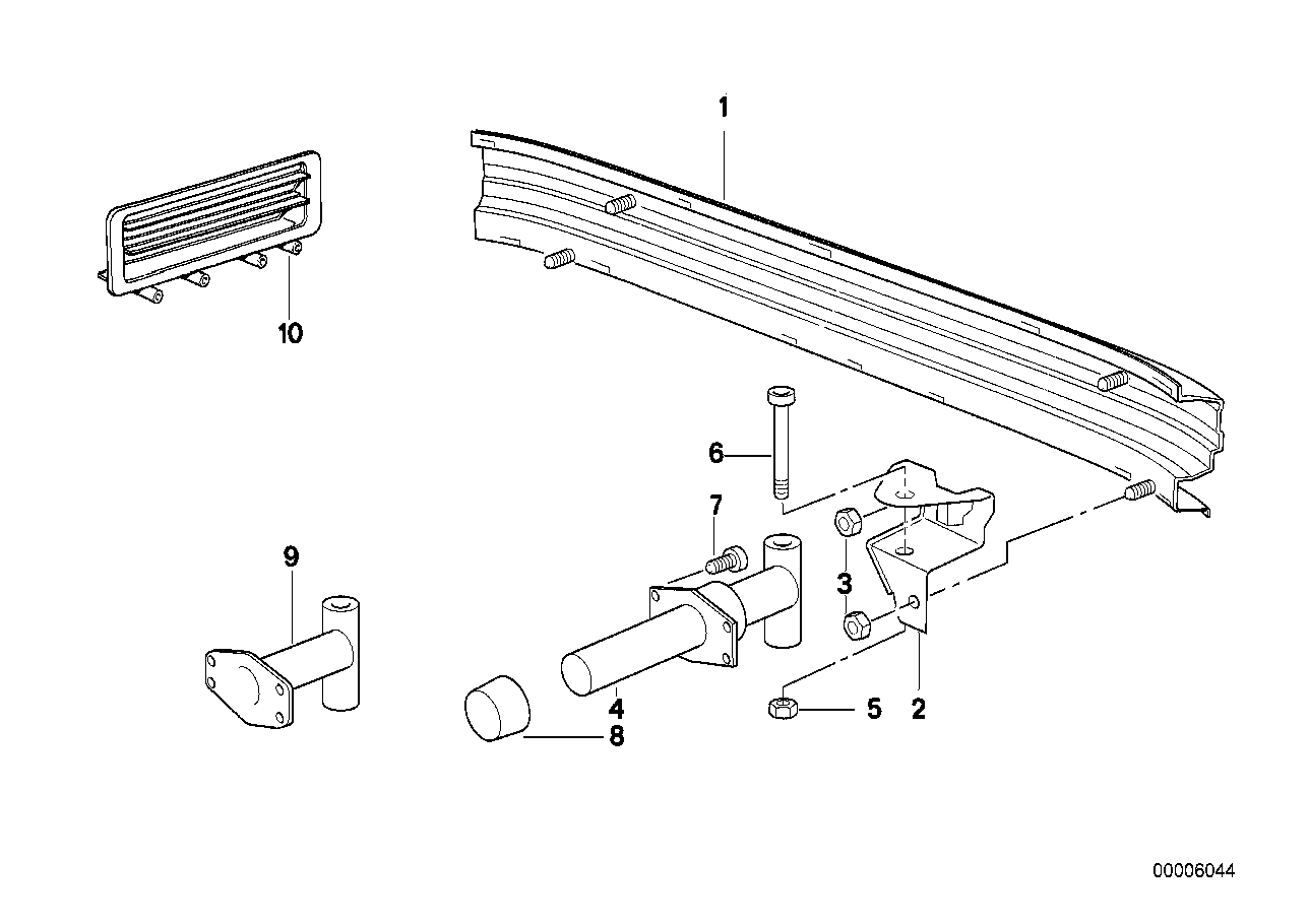 BMW 71601137249 Holder