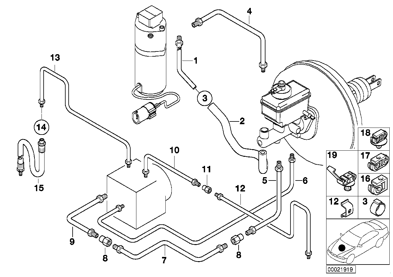 BMW 34326755109 Pipe