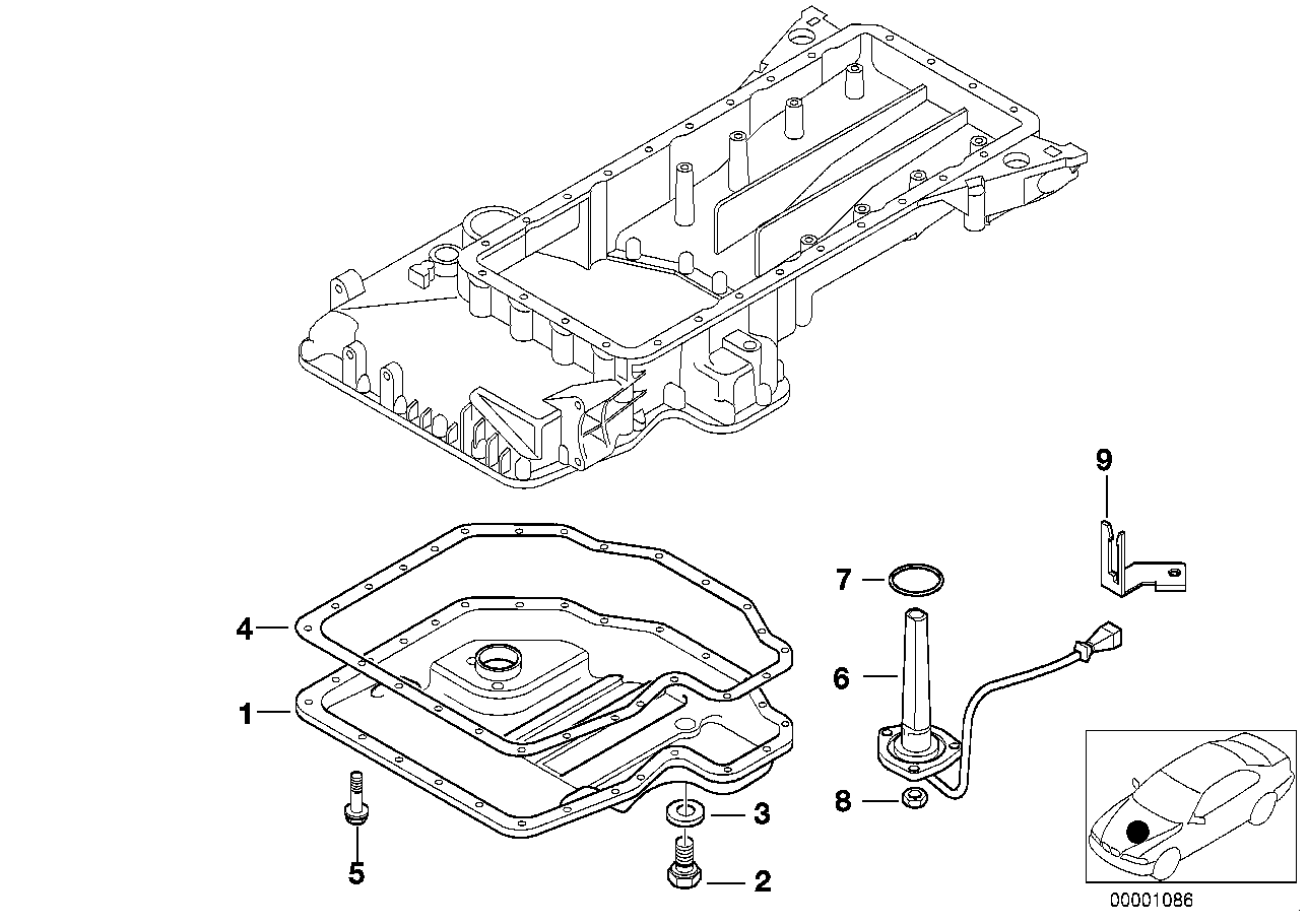 BMW 12611704590 Holder