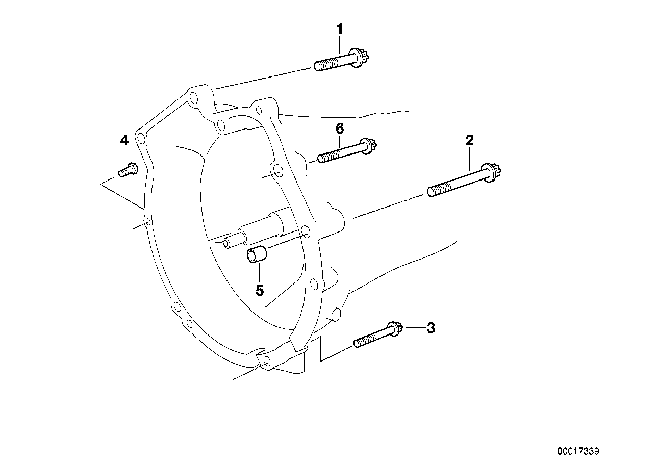 BMW 23002282242 Torx Bolt