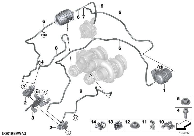 BMW 11657595627 Hose Clamp