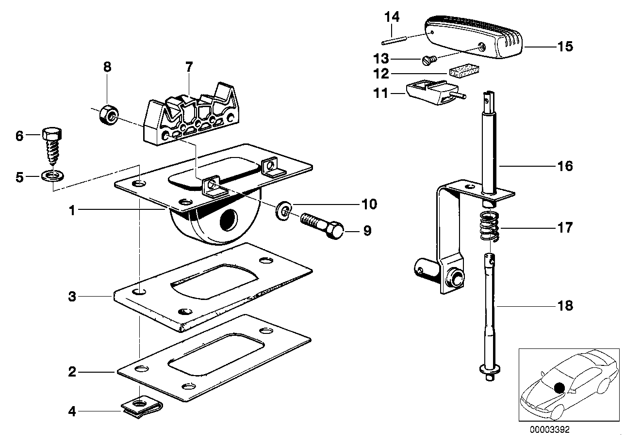 BMW 07119916833 Hex Head Screw