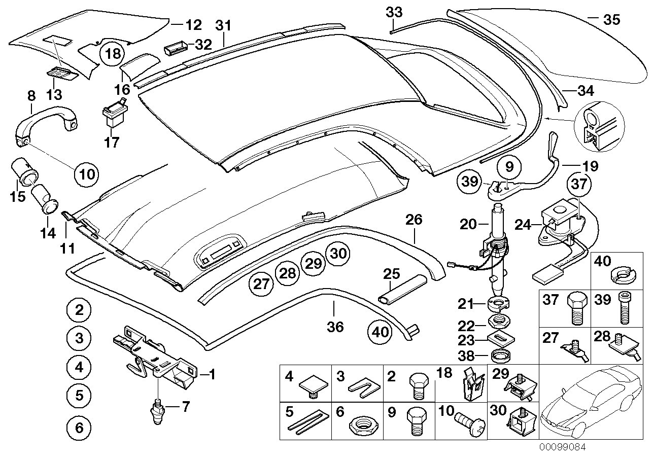 BMW 54218228945 Locking Disc Left