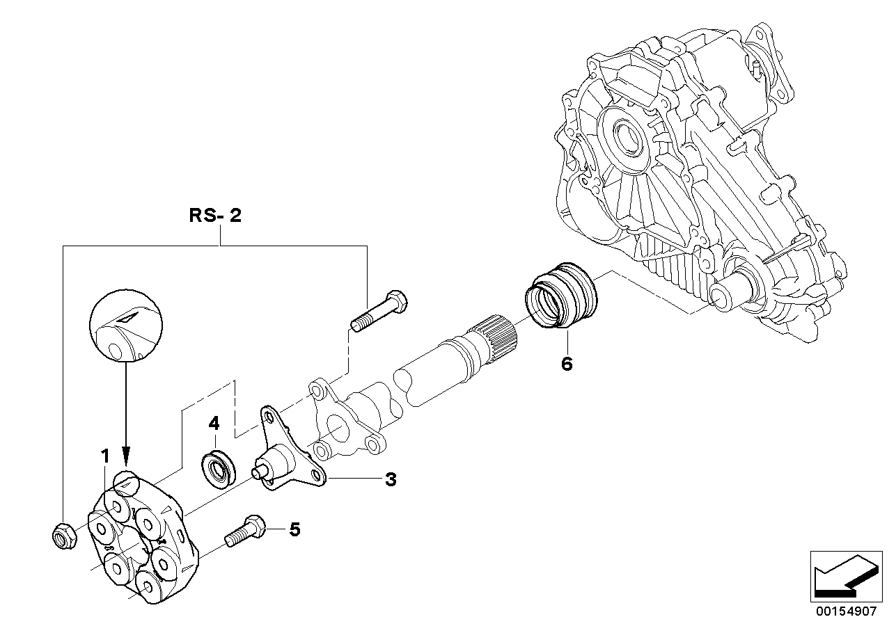 BMW 26207567717 Centering Flange