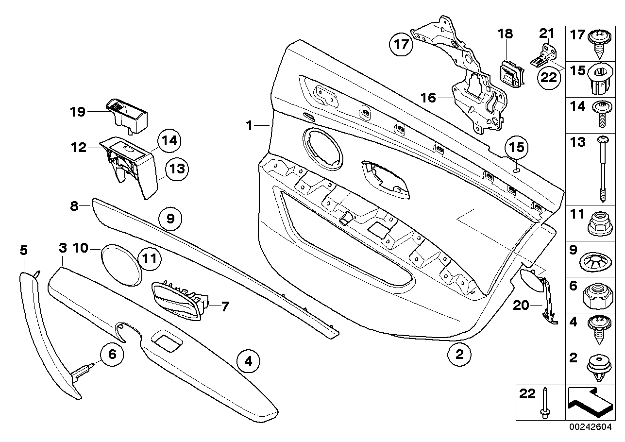 BMW 51237069683 Oval-Head Screw With Washer