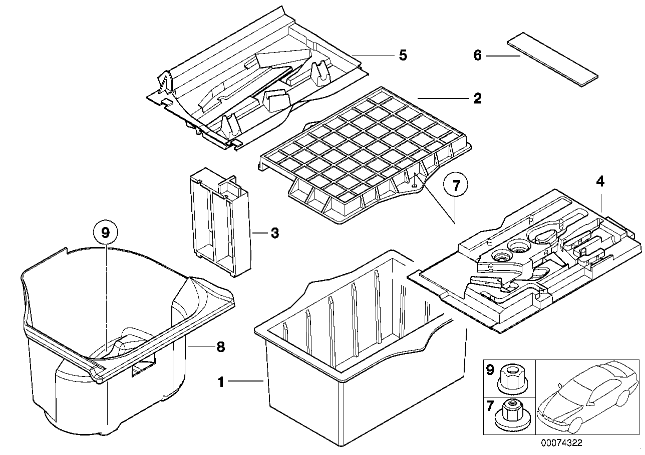 BMW 51712493811 Sealing Strip