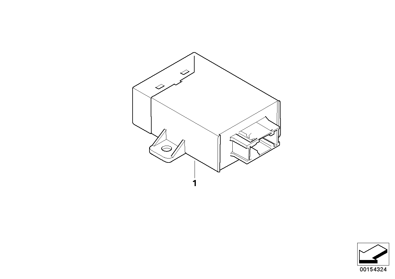 BMW 66539175672 Video Multiplexer