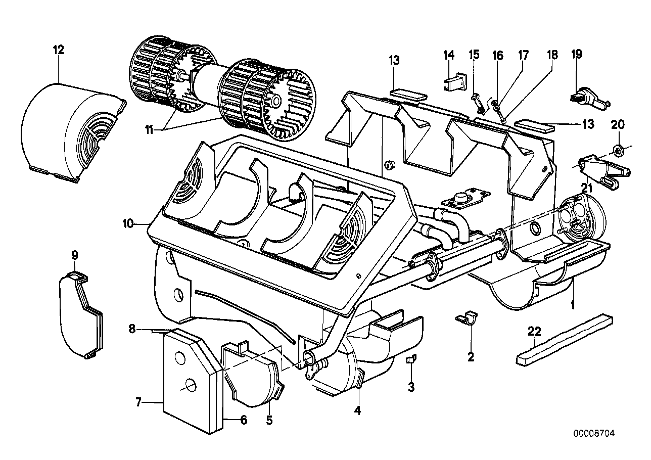 BMW 64111355684 Sealing Frame