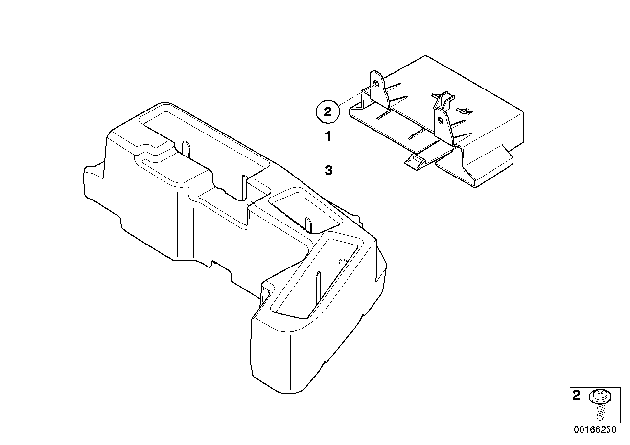 BMW 51489126918 Instrument Carrier