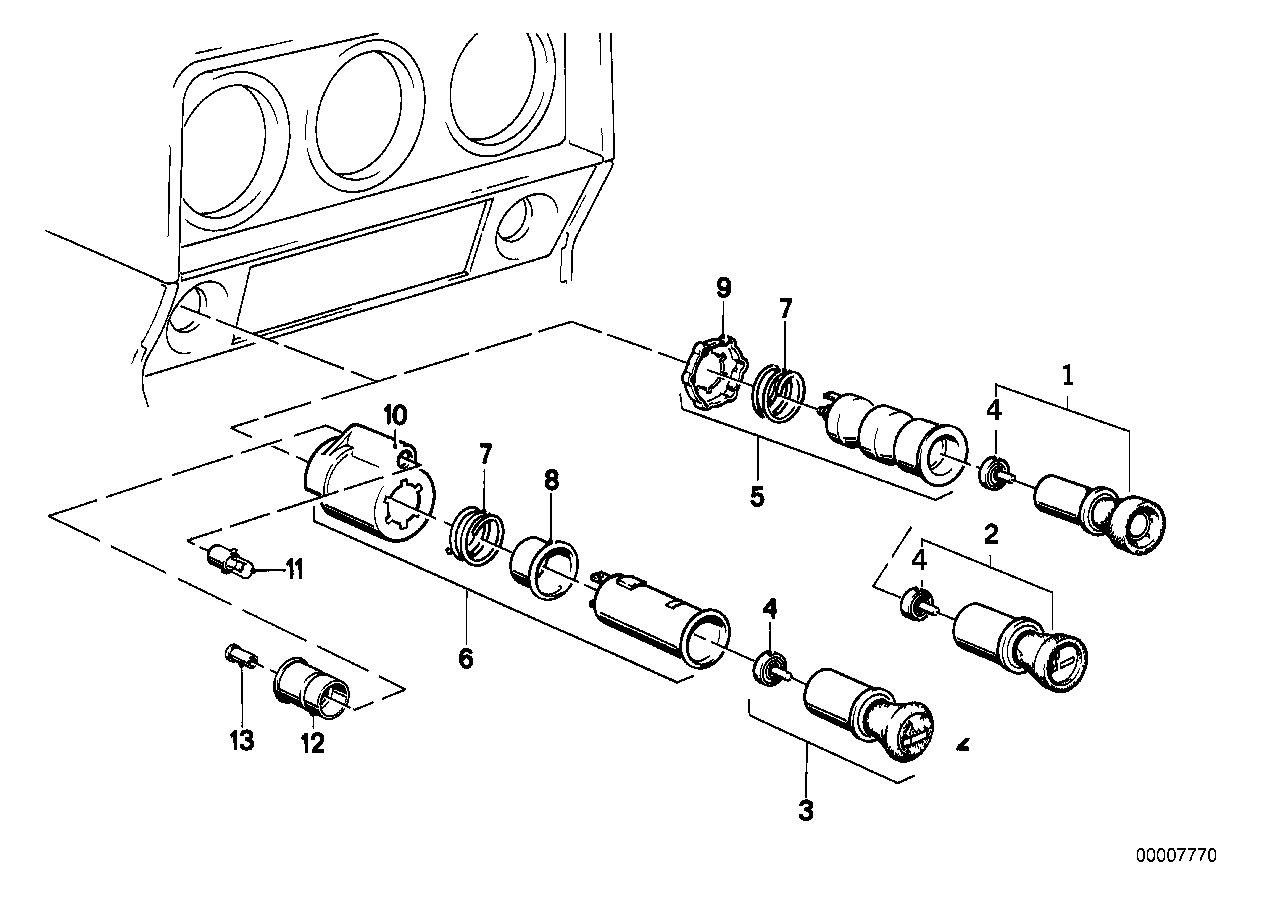 BMW 61131351034 Nipple