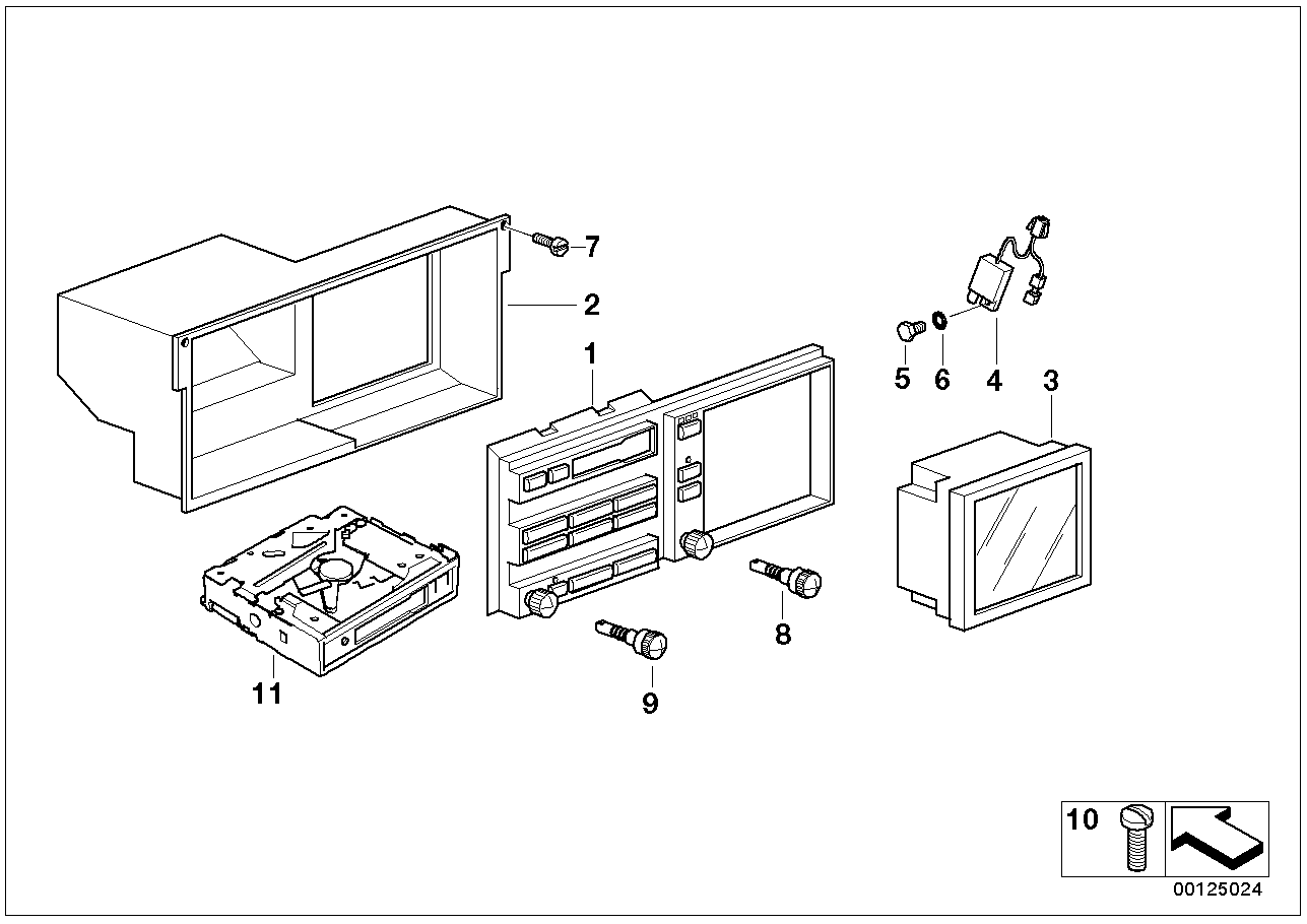 BMW 07119904046 Countersunk Screw