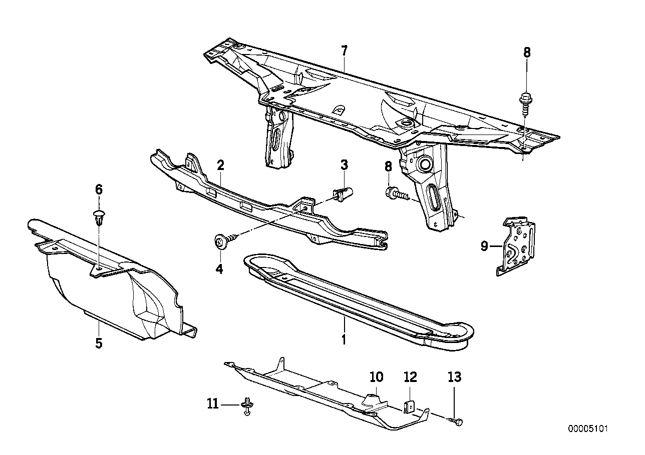 BMW 51711934328 Support