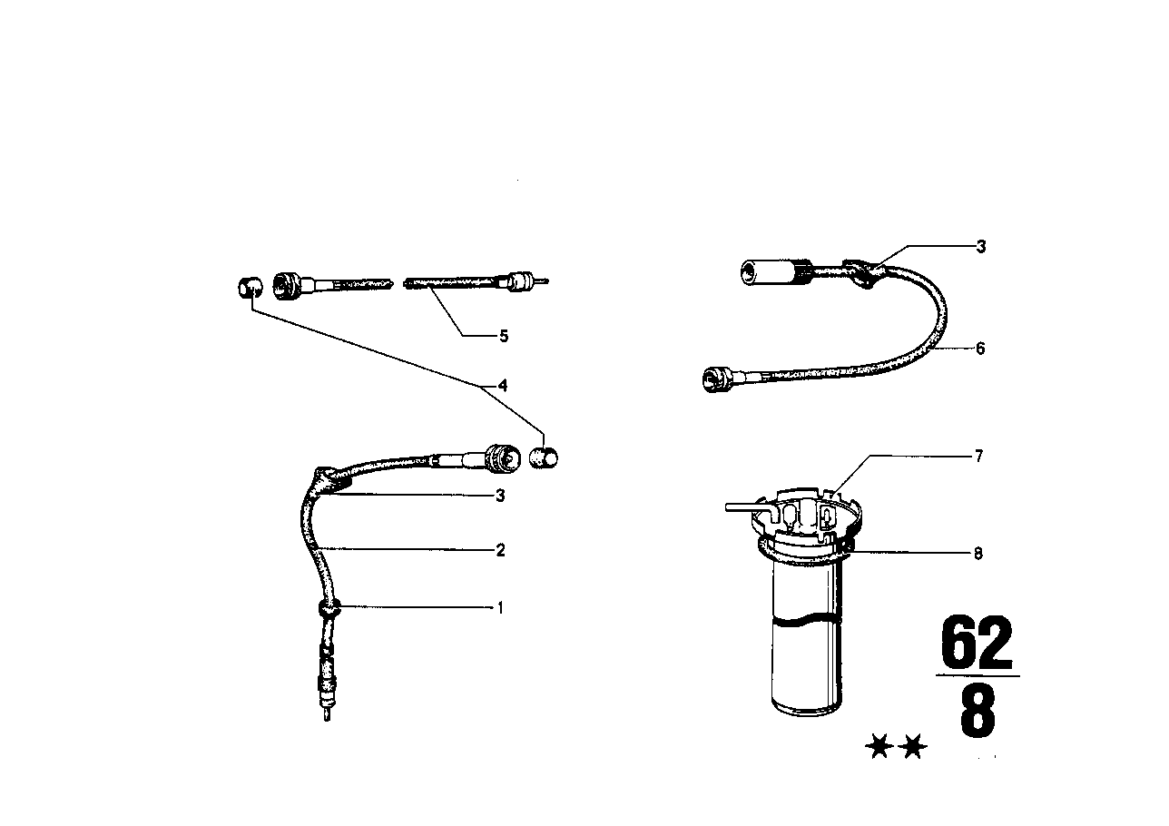 BMW 62168782014 Sending Unit