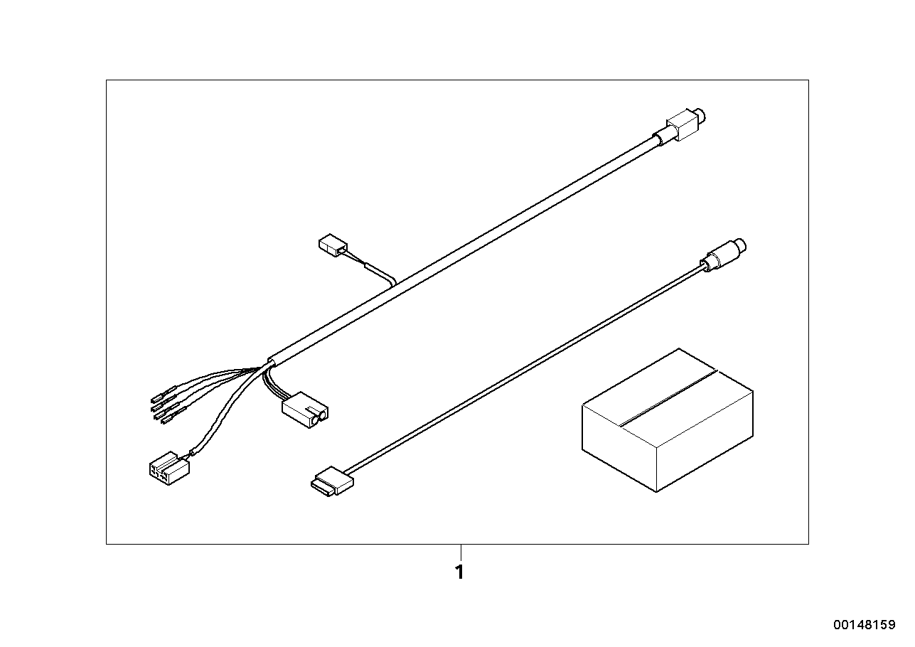 BMW 65110392134 Ipod Installation Kit X3 X5 Z4