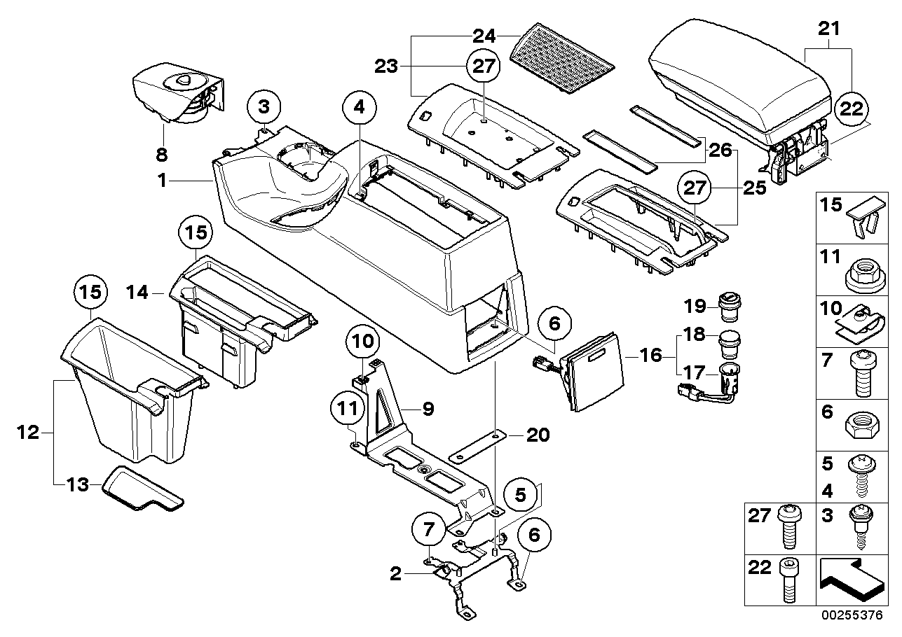 BMW 51160141037 Stopper Plug-In Socket