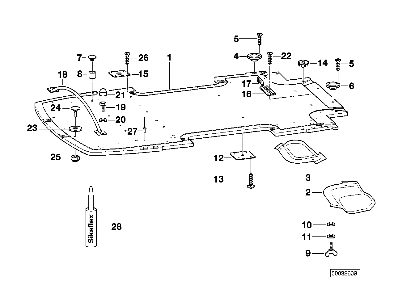 BMW 86199416290 Lashing Eye