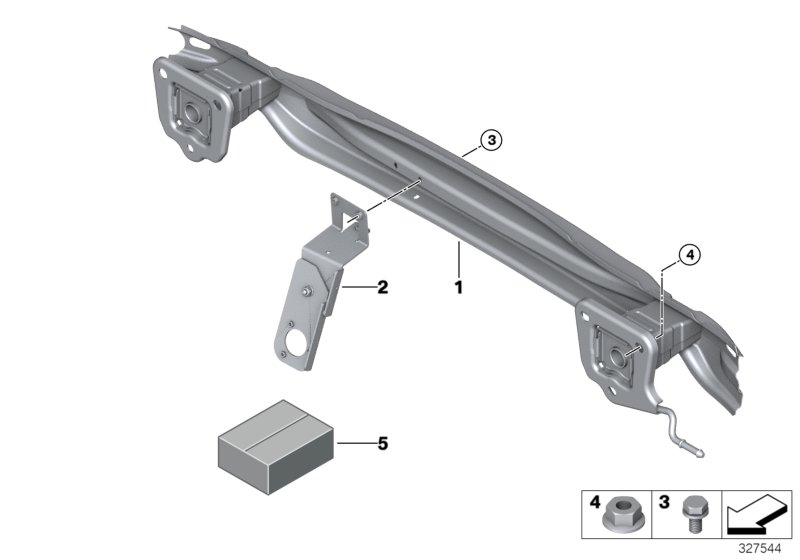 BMW 71602162442 RETROFIT KIT, ELECTR. ADDITI