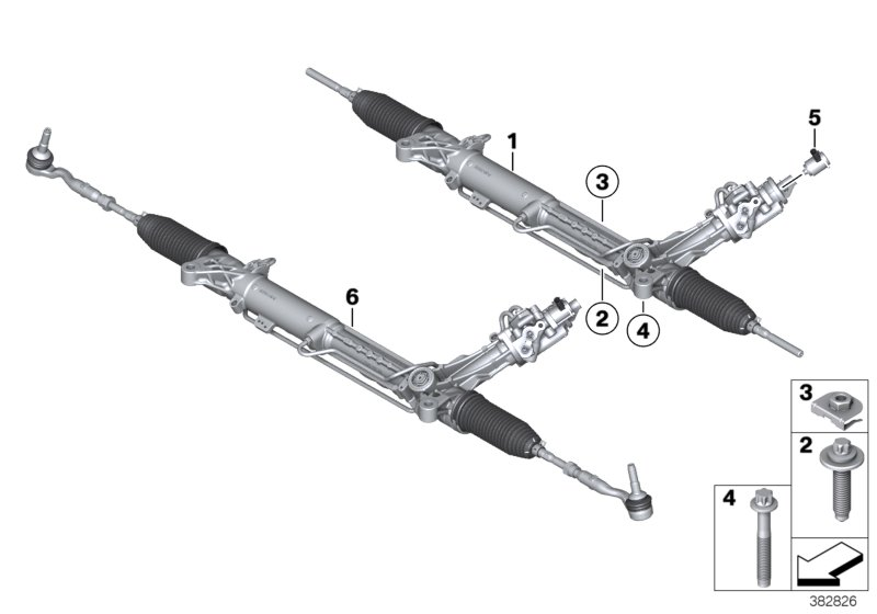 BMW 32102284405 HYDRO STEERING BOX