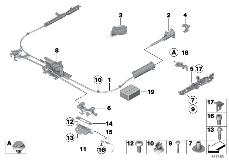 BMW 07129904976 Isa Screw