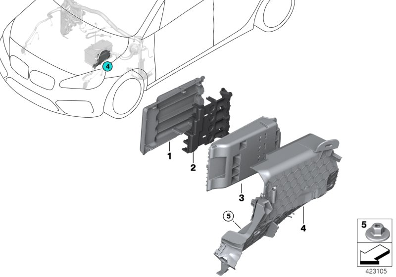 BMW 61149321050 B+ Distributor Cap