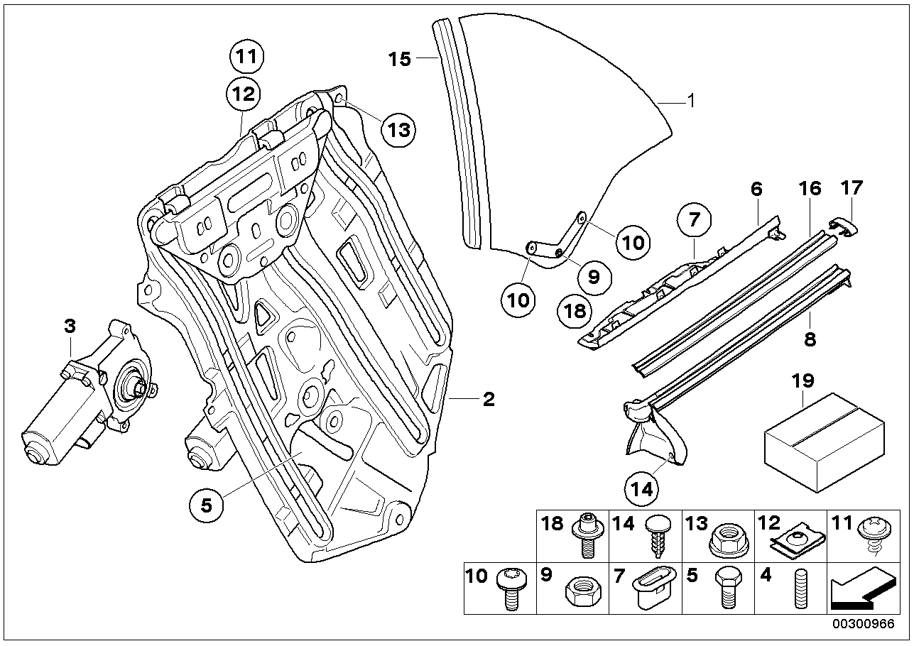 BMW 51377010363 Threaded Bolt