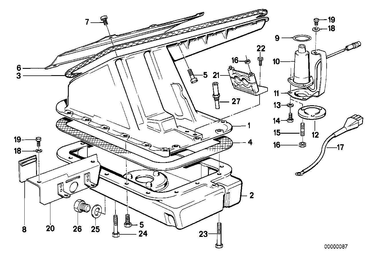 BMW 12611311511 Earth Cable