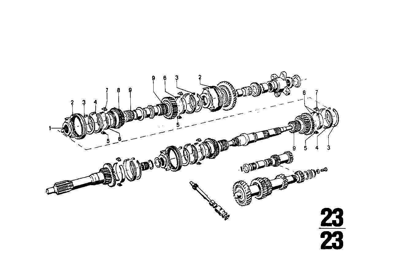 BMW 23231200774 Lock Ring