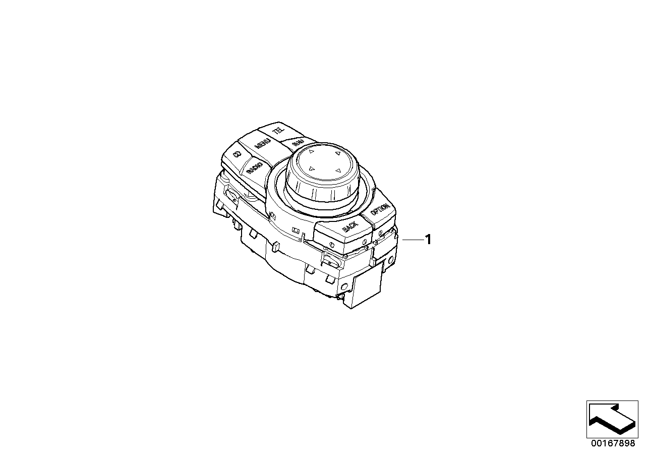 BMW 65829240959 Controller