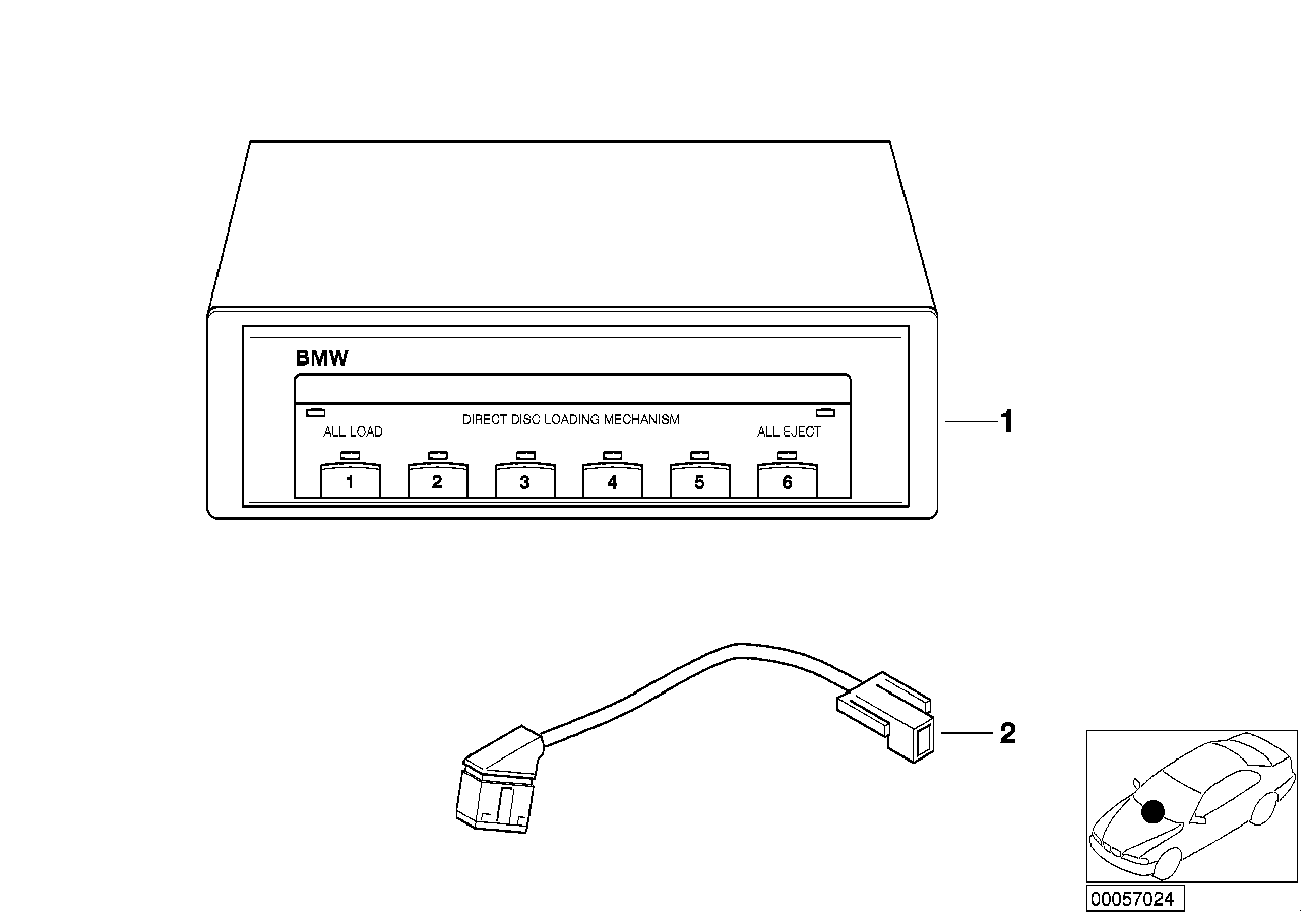 BMW 84110027935 Installation Kit