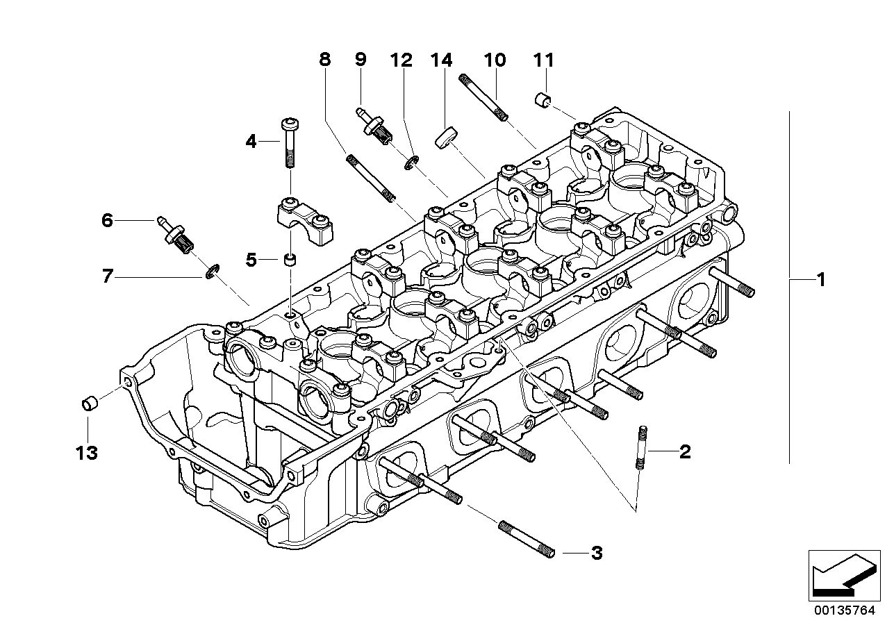 BMW 11127833232 Dowel