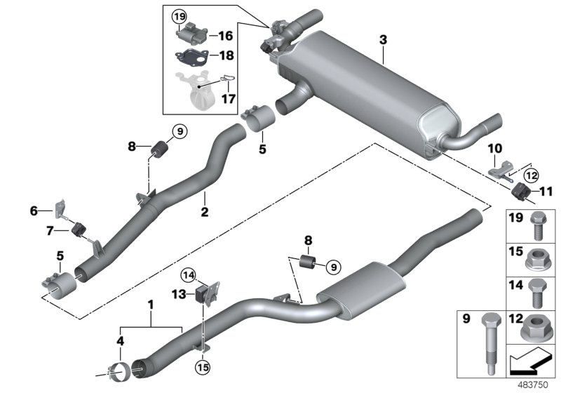 BMW 18208605114 Transmission Bracket