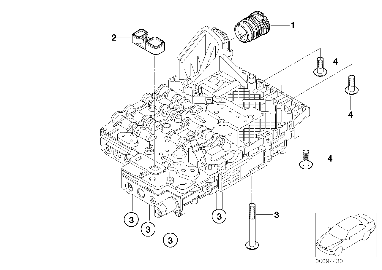 BMW 24347571211 Adapter