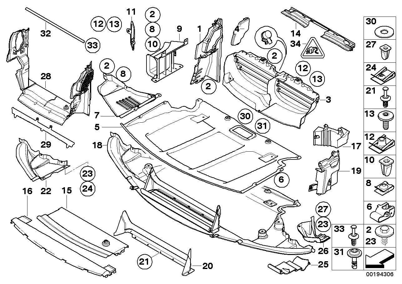 BMW 12527549033 Universal Socket Housing Uncoded