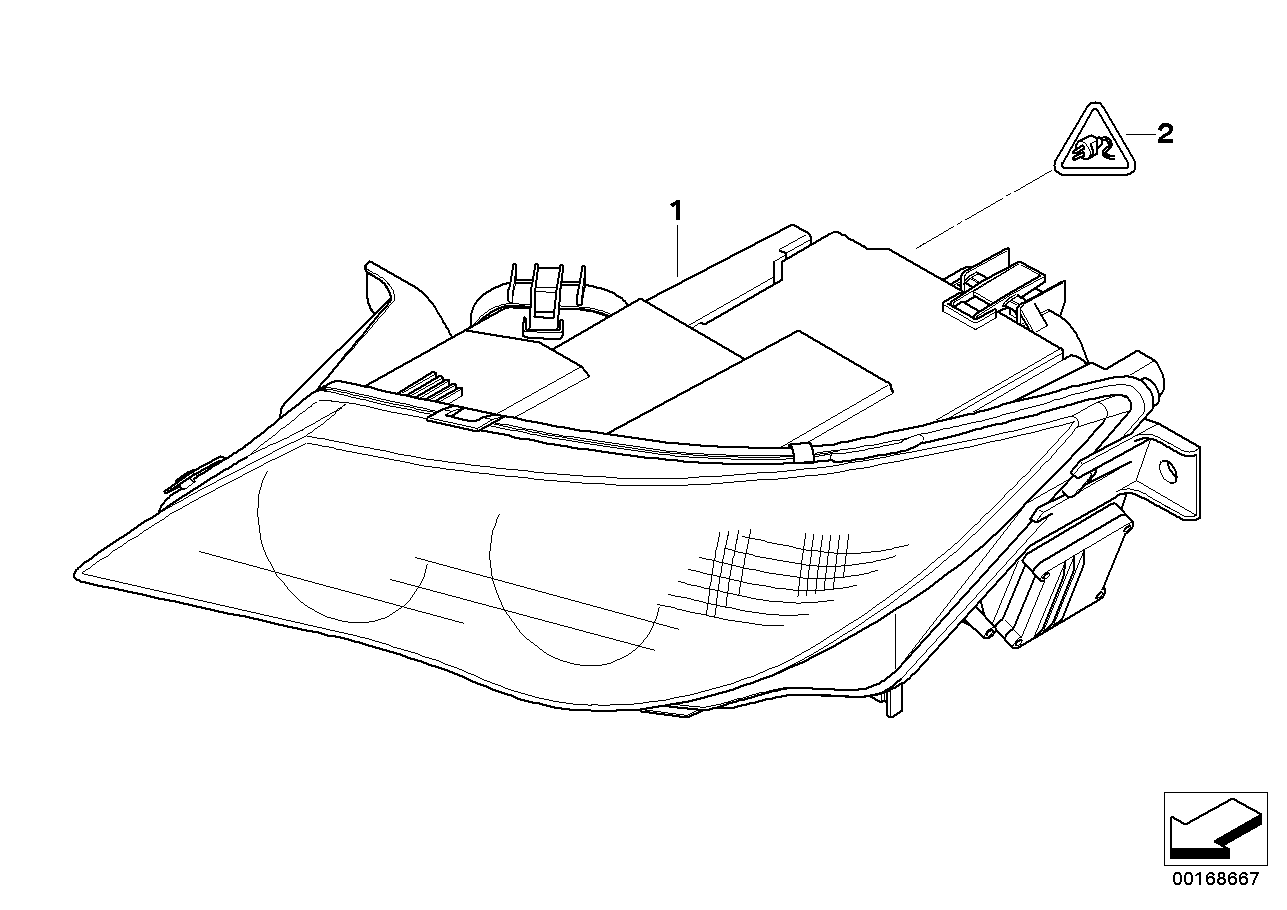 BMW 61136901725 Universal Pin Terminal Uncoded